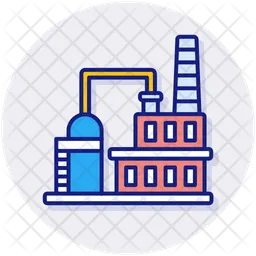 Factory production  Icon