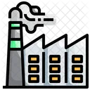 Factory Production  Icon