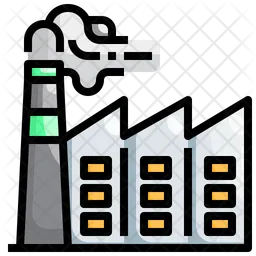 Factory Production  Icon