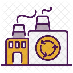 Factory recycling  Icon