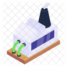 Factory Waste  Icon