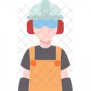 Factory Worker  Icon