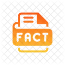 Facts Fact File Format Icon