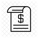 Factura  Icono
