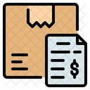 Factura Factura Recibo Icono