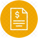 Factura Recibo Pago Icon