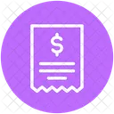 Factura Recibo Pago Icon