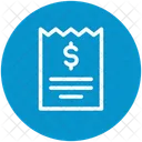Factura Recibo Pago Icon