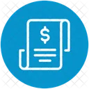 Factura Recibo Pago Icon