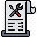 Factura De Servicio De Automovil Recibo De Servicio De Automovil Compra Icon