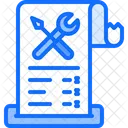 Factura De Servicio De Automovil Recibo De Servicio De Automovil Compra Icon