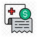 Factura Medica Recibo Icono
