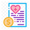 Pagado Servicios Precio Icono