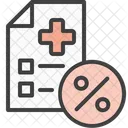 Factura Del Hospital Medico Factura Medica Icono