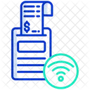 Factura Electronica Wifi Factura De Internet Factura De Internet Icono