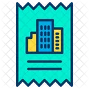 Factura De Hotel Alquiler De Hotel Factura De Alquiler Icon