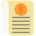 Factura  Icono