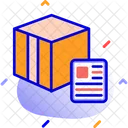 Factura Logistica Factura Recibo Icon