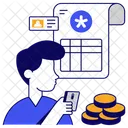 Factura Medica Factura Recibo Icono