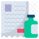 Botella De Sangre Asistencia Sanitaria Infusion Icono