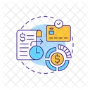 Factura para pagar  Icono