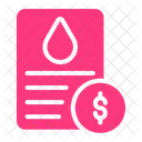 Factura petrolera  Icono