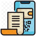 Escaneo de factura qr  Icono