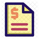 Facture Facture Paiement Icon