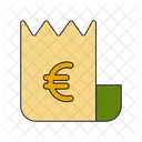 Facture en euros  Icon