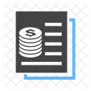 Factures Facture Budget Icône