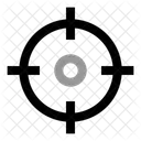 Fadenkreuz Ziel Ziel Symbol