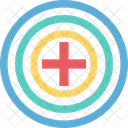 Fadenkreuz Ziel Ziel Symbol