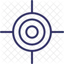 Fadenkreuz Ziel Ziel Symbol