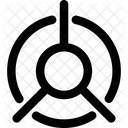 Fadenkreuz Fokus Ziel Symbol