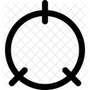 Fadenkreuz Fokus Ziel Symbol