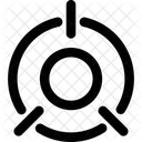 Fadenkreuz Fokus Ziel Symbol