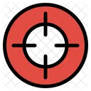 Fadenkreuz Fokus Schiessen Symbol