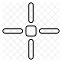 Fadenkreuz Cursor Ziel Cursor Symbol