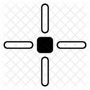 Fadenkreuz Cursor Ziel Cursor Symbol