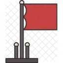 Fahnenstange  Symbol