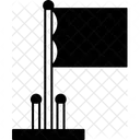 Fahnenstange  Symbol