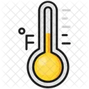 Fahrenheit Degree Temperature Icon