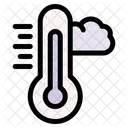 Fahrenheit Cloudy Measurement Icon