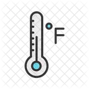 Fahrenheit Temperature Unit Icon