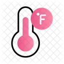 Fahrenheit Weather Thermometer Icon