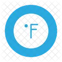 Degree Fahrenheit Icon