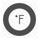 Degree Fahrenheit Icon
