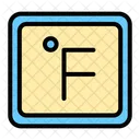 Fahrenheit temperature  アイコン