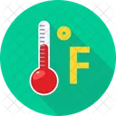 Fahrenita Fahrenheit Temperatura Icon