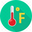 Fahrenite Fahrenheit Temperature Icon